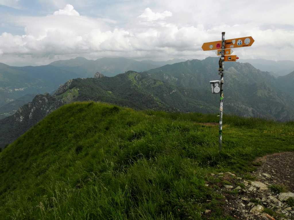 Denti della Vecchia from the top of Monte Boglia