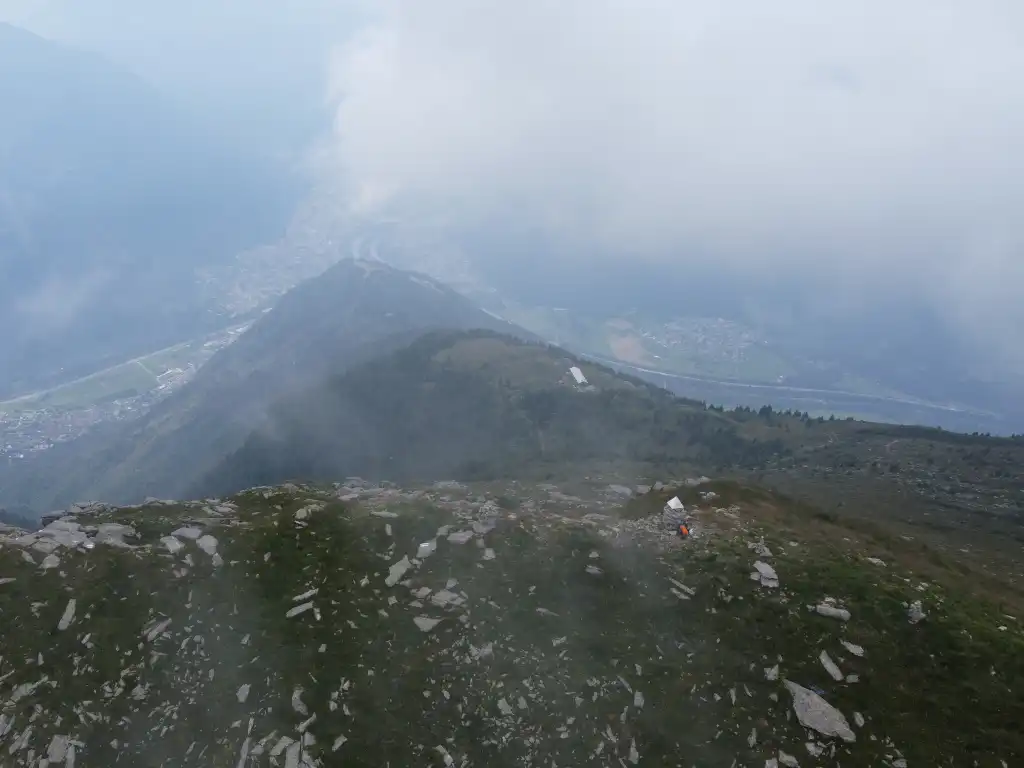 Vista aerea del Piz de Molinera