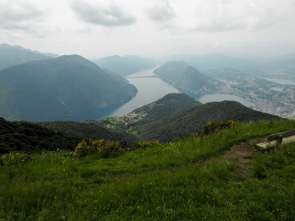 The view from the top of Monte Boglia