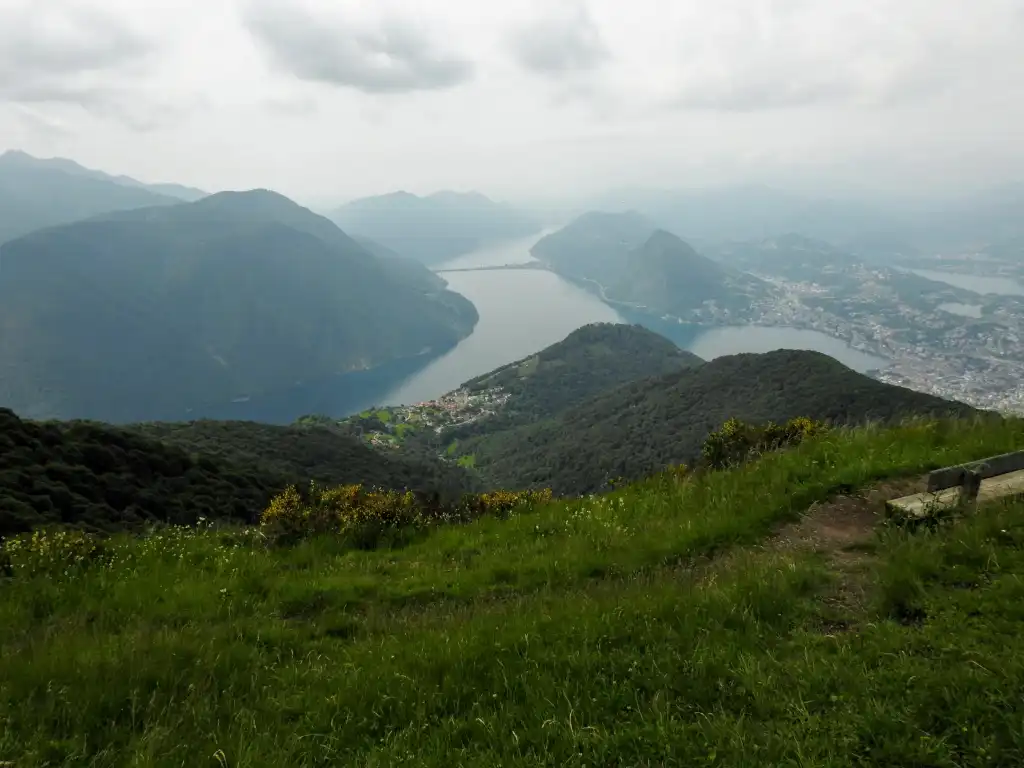 The view from the top of Monte Boglia